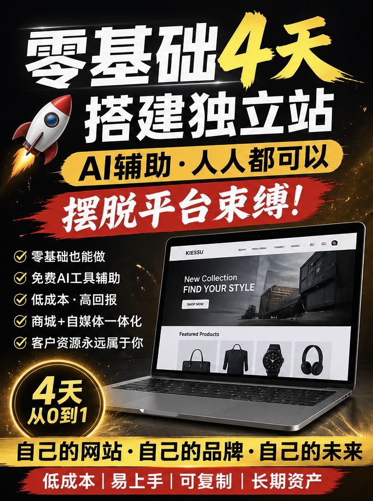 Built an Independent Website in 4 Days from Scratch with AI Assistance — Anyone Can Do It